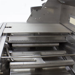 Blaze Profesisonal Series 44-Inch Built-In 4-Burner Gas Grill with Infrared Rotisserie and LED Knobs – BLZ-4PRO