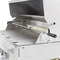Blaze Profesisonal Series 44-Inch Built-In 4-Burner Gas Grill with Infrared Rotisserie and LED Knobs – BLZ-4PRO