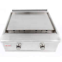 Blaze 30-Inch Built-In Gas Griddle with Dual U-Burners and LED Knobs – LTE Series BLZ-GRID-LTE-NG