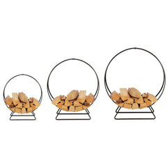 Pilgrim 24 Inch And 48 Inch Heavy-Duty Log Hoops Indoor 18521