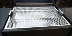 Phoenix SDSSOCP Stainless Steel Propane Gas Grill Head On Stainless Steel Pedestal Cart With Aluminum Base