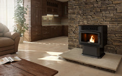 Osburn 2500 Pellet Stove Clean-Burning Efficient Heating Indoor OP00025