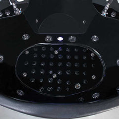 Maya Bath Valencia Steam Shower – Compact Corner Whirlpool Spa with TV, MP3 Audio & Full-Body Massage