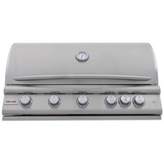 Blaze LTE+ 40-Inch 5-Burner Built-In Gas Grill with Triangular Searing Rods and Rear Infrared Burner – BLZ-5LTE3