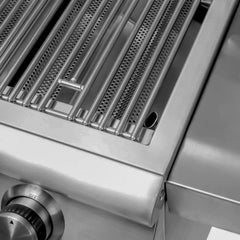 Blaze LBM 32-Inch 4-Burner Built-In Gas Grill with Flame Stabilizers and Heat Zone Separators – BLZ-4LBM