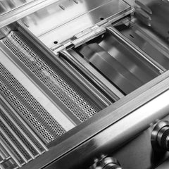 Blaze LBM 32-Inch 4-Burner Built-In Gas Grill with Flame Stabilizers and Heat Zone Separators – BLZ-4LBM