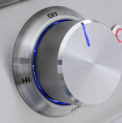 Blaze LTE+ 40-Inch 5-Burner Built-In Gas Grill with Triangular Searing Rods and Rear Infrared Burner – BLZ-5LTE3