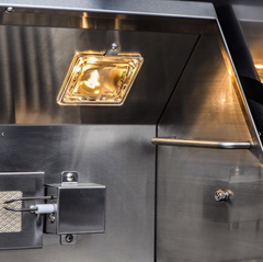 Blaze Profesisonal Series 44-Inch Built-In 4-Burner Gas Grill with Infrared Rotisserie and LED Knobs – BLZ-4PRO