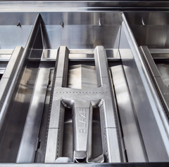 Blaze Profesisonal Series 44-Inch Built-In 4-Burner Gas Grill with Infrared Rotisserie and LED Knobs – BLZ-4PRO