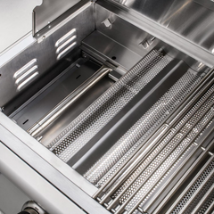 Blaze LBM 25-Inch 3-Burner Built-In Gas Grill with Heat Zone Separators and Flame Stabilizers – BLZ-3LBM