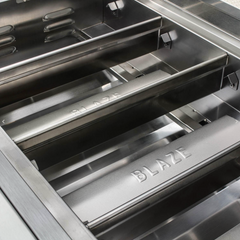 Blaze LTE+ 32-Inch 4-Burner Built-In Gas Grill with LED Knobs and Rear Infrared Burner – BLZ-4LTE3