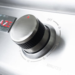 Blaze 21-Inch Built-In Electric Grill with 1,500W Heating Element and Triangular Grates – BLZ-ELEC-21