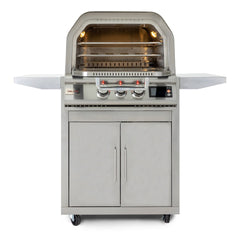 Blaze 26-in Gas Pizza Oven with Rotisserie and Cart - BLZ-26-PZOVN