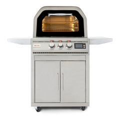 Blaze 26-in Gas Pizza Oven with Rotisserie and Cart - BLZ-26-PZOVN