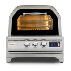 Blaze 26-in Countertop Gas Pizza Oven with Rotisserie and Countertop Sleeve - BLZ-26-PZOVN