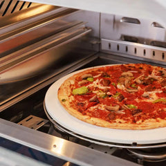 Blaze 26-in Countertop Gas Pizza Oven with Rotisserie and Countertop Sleeve - BLZ-26-PZOVN