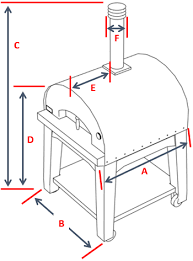 Custom Pizza Oven Covers Weather Protection Accessory Outdoor