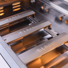 Blaze LTE 32-Inch 4-Burner Built-In Gas Grill with LED Lighting and Infrared Rear Burner – BLZ-4LTE2