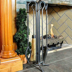 Pilgrim 5 Piece Vintage Style Tool Set Iron Outdoor 18004