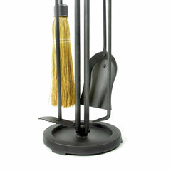 Pilgrim 5 Piece Raised Hearth Toolset Vintage Iron Outdoor 18000