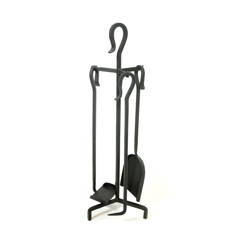 Mini 4 Piece Black Fireplace Tools Indoor MINI-11