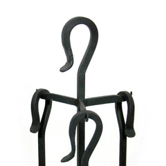 Mini 4 Piece Black Fireplace Tools Indoor MINI-11