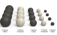 Real Fyre Fire Spheres for Gas Fire Pits FS6-4-EB