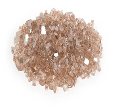 Real Fyre Reflective Fire Glass Contemporary Gas Burners Insert Copper GL-5-CR