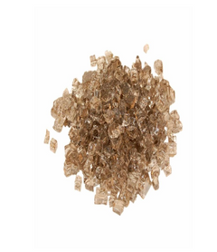 Real Fyre Reflective Fire Glass Contemporary Gas Burners Insert Emerald GL-5-CR