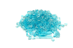 Real Fyre Reflective Fire Glass Contemporary Gas Burners Insert Caribbean Blue GL-5-CR