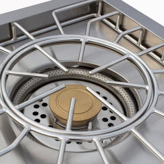 American Made Grills Encore Power Burner – Built-In Natural Gas / Propane High-Output Burner (ENCPB2-NG / ENCPB2-LP)