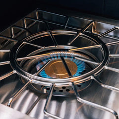 American Made Grills Encore Power Burner – Built-In Natural Gas / Propane High-Output Burner (ENCPB2-NG / ENCPB2-LP)