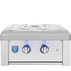 American Made Grills Estate Power Burner – Built-In Natural Gas / Propane Burner (ESTPB2-NG / ESTPB2-LP)
