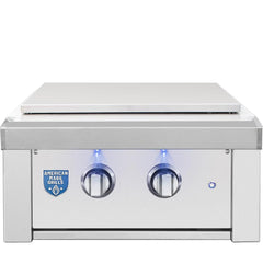 American Made Grills Estate Power Burner – Built-In Natural Gas / Propane Burner (ESTPB2-NG / ESTPB2-LP)