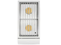 American Made Grills Muscle Double Side Burner – 24,000 BTU Built-In Stainless Steel (MUSSB2)