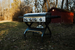 HALO Elite4B Outdoor Griddle with 720 sq in Inset Cooking Surface and Dual-Zone Burner System HZ-1001-XNA