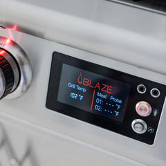 Blaze 26-in Built-In Gas Pizza Oven with Rotisserie in Stainless Steel - BLZ-26-PZOVN