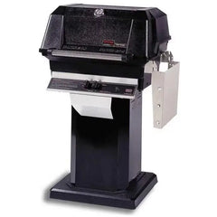 MHP JNR4DD Gas Grill With Stainless Steel Shelves And Stainless Grids