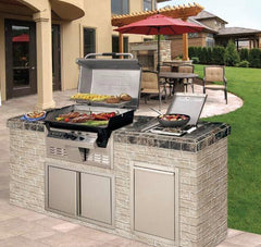 Stainless Steel Built-In Kit For R3 and R3B Grill Head (BHA)