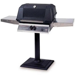 MHP WNK4DD Gas Grill With Stainless Steel Shelves And Stainless Grids