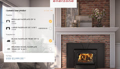 Enerzone 29 Inch Solution 2.3-I Wood Burning Insert Indoor EB00064