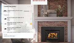 Enerzone 29 Inch Solution 2.3-I Wood Burning Insert Indoor EB00064