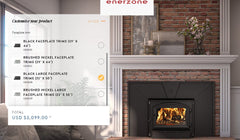 Enerzone 29 Inch Solution 2.3-I Wood Burning Insert Indoor EB00064