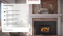 Enerzone 29 Inch Solution 2.3-I Wood Burning Insert Indoor EB00064