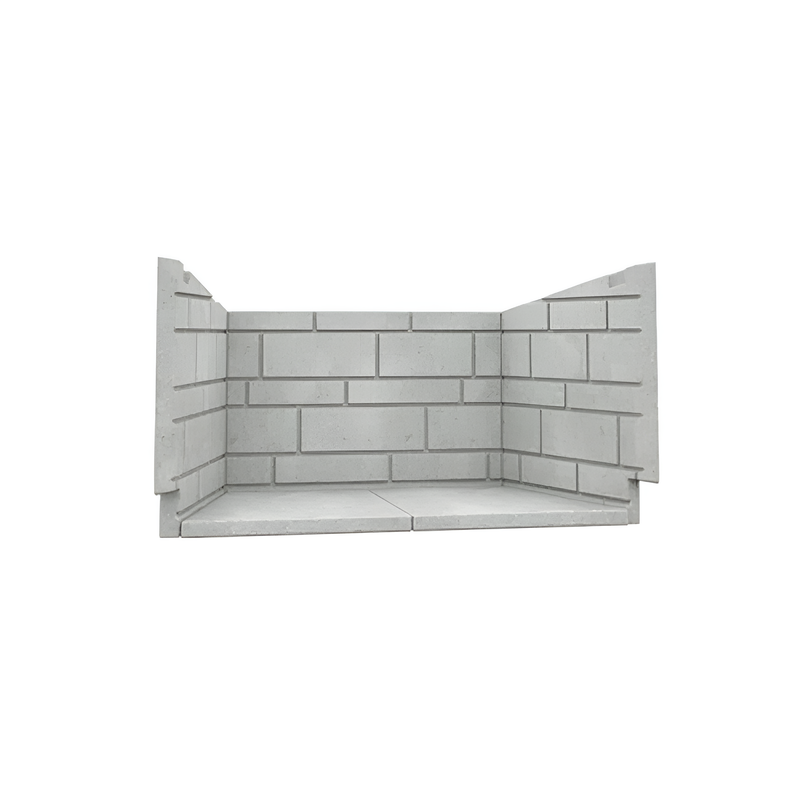 Classic Moulded Refractory Brick Panels - AC02360