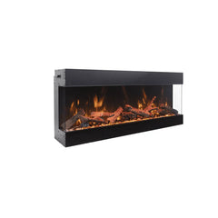 Amantii 45 Inch Tru View Bespoke Smart Electric Fireplace, Indoor/Outdoor, Built-In, TRV-45-BESPOKE