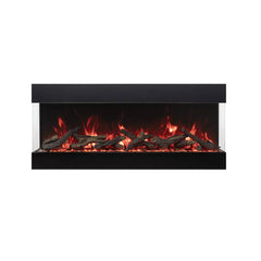 Amantii 55 Inch Tru View Bespoke Smart Electric Fireplace, Indoor/Outdoor, Built-In, TRV-55-BESPOKE