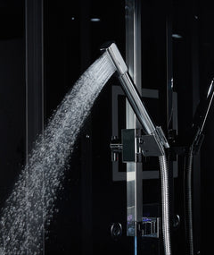 Maya Bath Platinum Anzio-L Steam Shower & Lucca Steam Shower – Compact Glass Enclosure with Smart TV & Full Body Massage