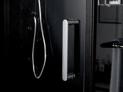 Maya Bath Platinum Anzio-R Steam Shower & Lucca Steam Shower – Compact Glass Enclosures with Smart TV, Full Body Massage
