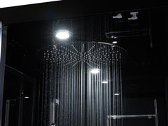 Maya Bath Platinum Arezzo-L Steam Shower – Luxury Whirlpool Spa with Smart TV & Massage Jets